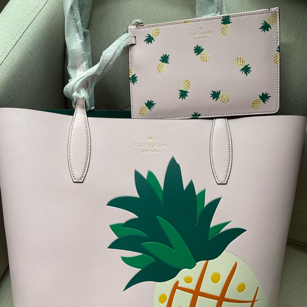 NEW Kate Spade Pineapple Tote K7322